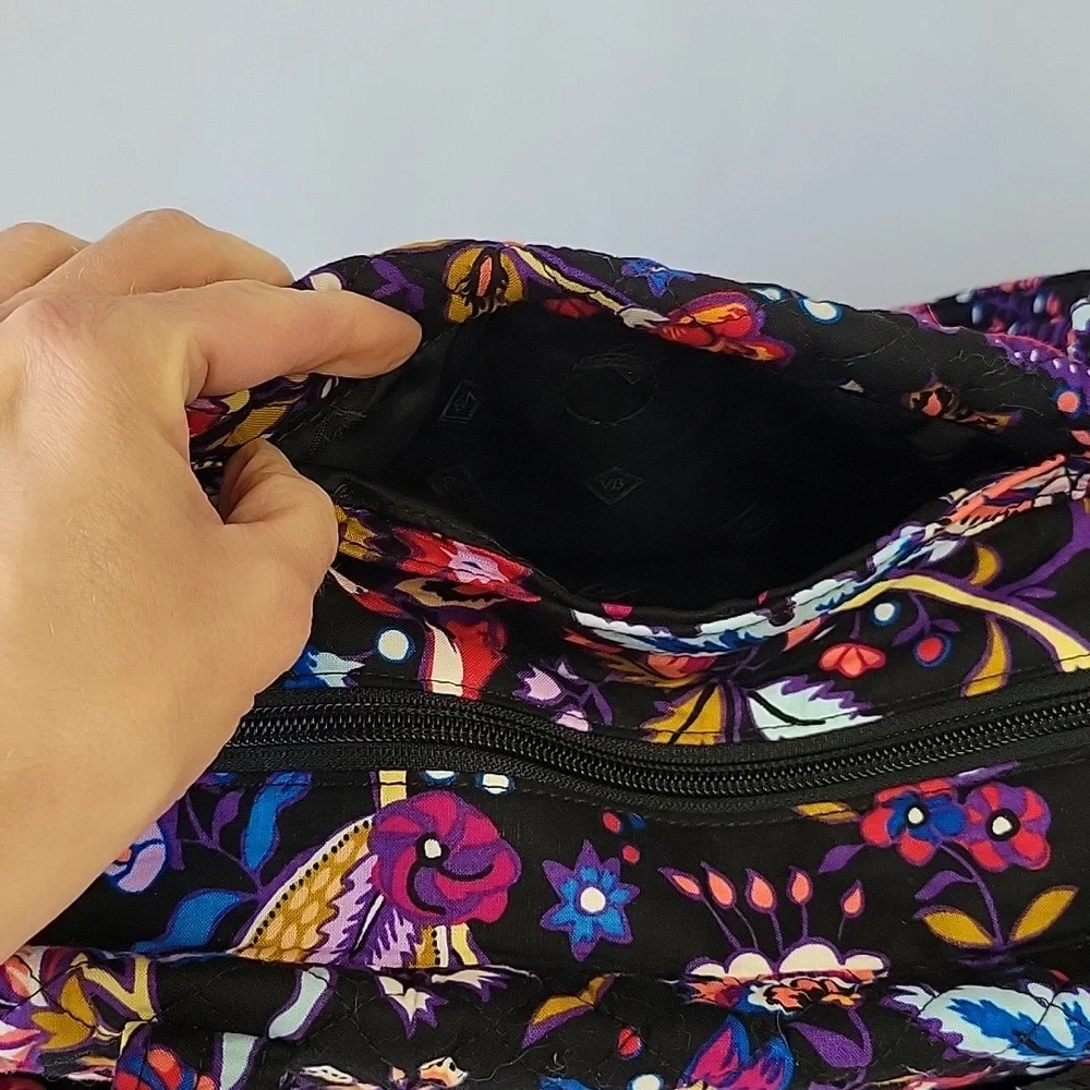 Vera Bradley Iconic Ultimate Convertible Baby Bag in Foxwood Print